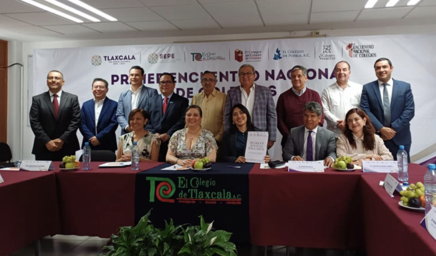 Participa El Colegio de Tamaulipas en el Primer Encuentro Nacional de Colegios y Centros de Investigación de México